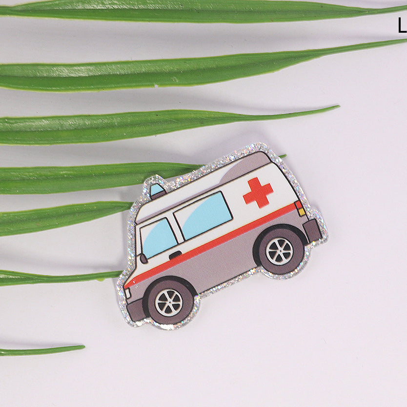 Wholesale 10pcs Car Medical Acrylic Patch Accessories